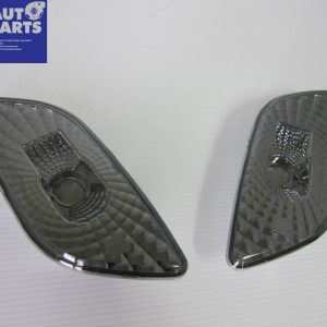 Black Fender Side Reflector Indicator Lights for 00-02 Subaru Impreza WRX STi-0