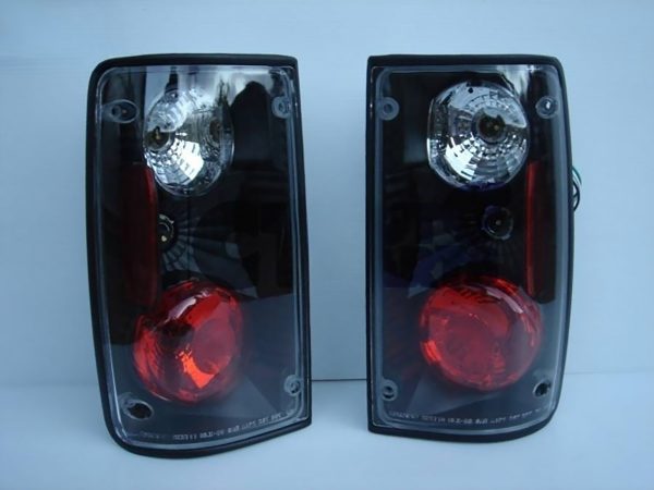 JDM Black Altezza Tail Lights for 89-97 Toyota Hilux UTE PICK UP taillights