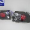 JDM Black Altezza Tail lights for 92-97 Honda CRX Del Sol VtiR-0