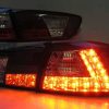 JDM Black LED Tail Lights for 2007-2019 Mitsubishi Lancer CJ EVO X Sedan-4636