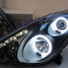 Black CCFL Angel-Eyes Projector Head Lights for 99-05 TOYOTA CELICA Coupe SS2-3183