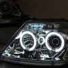 Clear CCFL Angel-Eyes Projector Head Lights for 05-10 Toyota Hilux SR5 Ute -3298