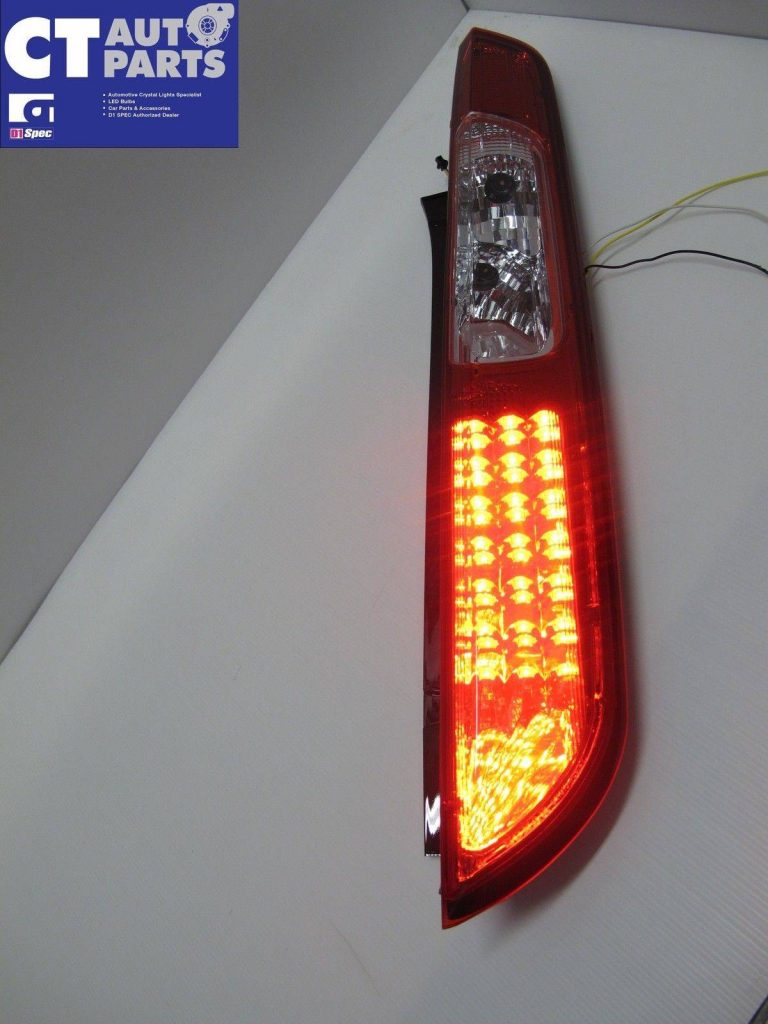 Black LED Tail Lights for 04-07 Ford Focus XR5 ZETEC-3984