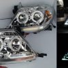 Clear CCFL Angel-Eyes Projector Head Lights for 05-10 Toyota Hilux SR5 Ute -190