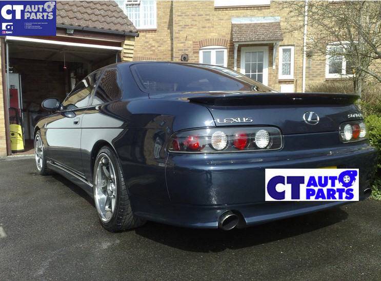 BLACK ALTEZZA TAIL LIGHT for 9101 LEXUS SC300 SC400 SUPRA