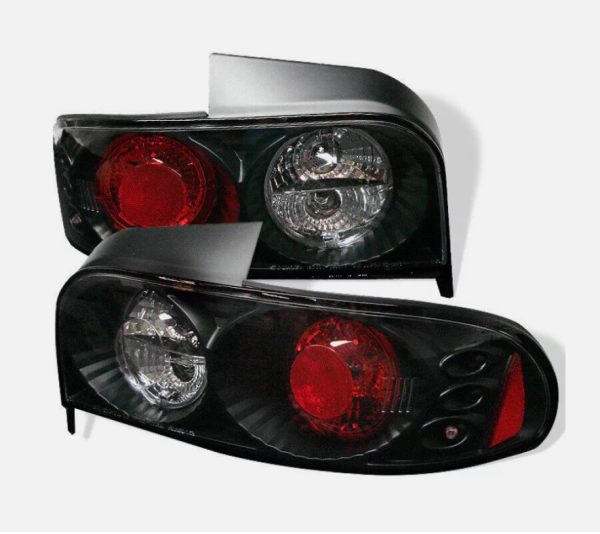 JDM Black Altezza Tail Lights for 92-00 SUBARU Impreza Sedan GC8 WRX STi Turbo RX taillights