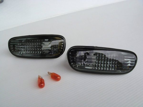 Smoke Side indicators Side markers for 92-00 SUBARU IMPREZA WRX STI GC8