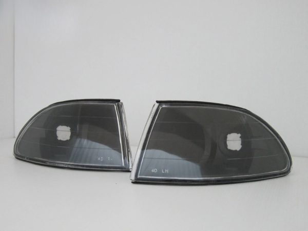Black Corner Indicator Signal Light for 91-95 Honda Civic EG 4D Sedan