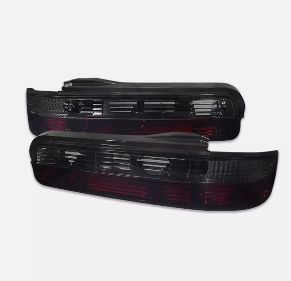 Smoke Red Tail Lights for 89-94 Nissan Silvia S13 DMAX taillights