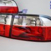 Clear Red JDM Tail light for 92-95 Honda Civic EG 4D Hatch Sedan -2521
