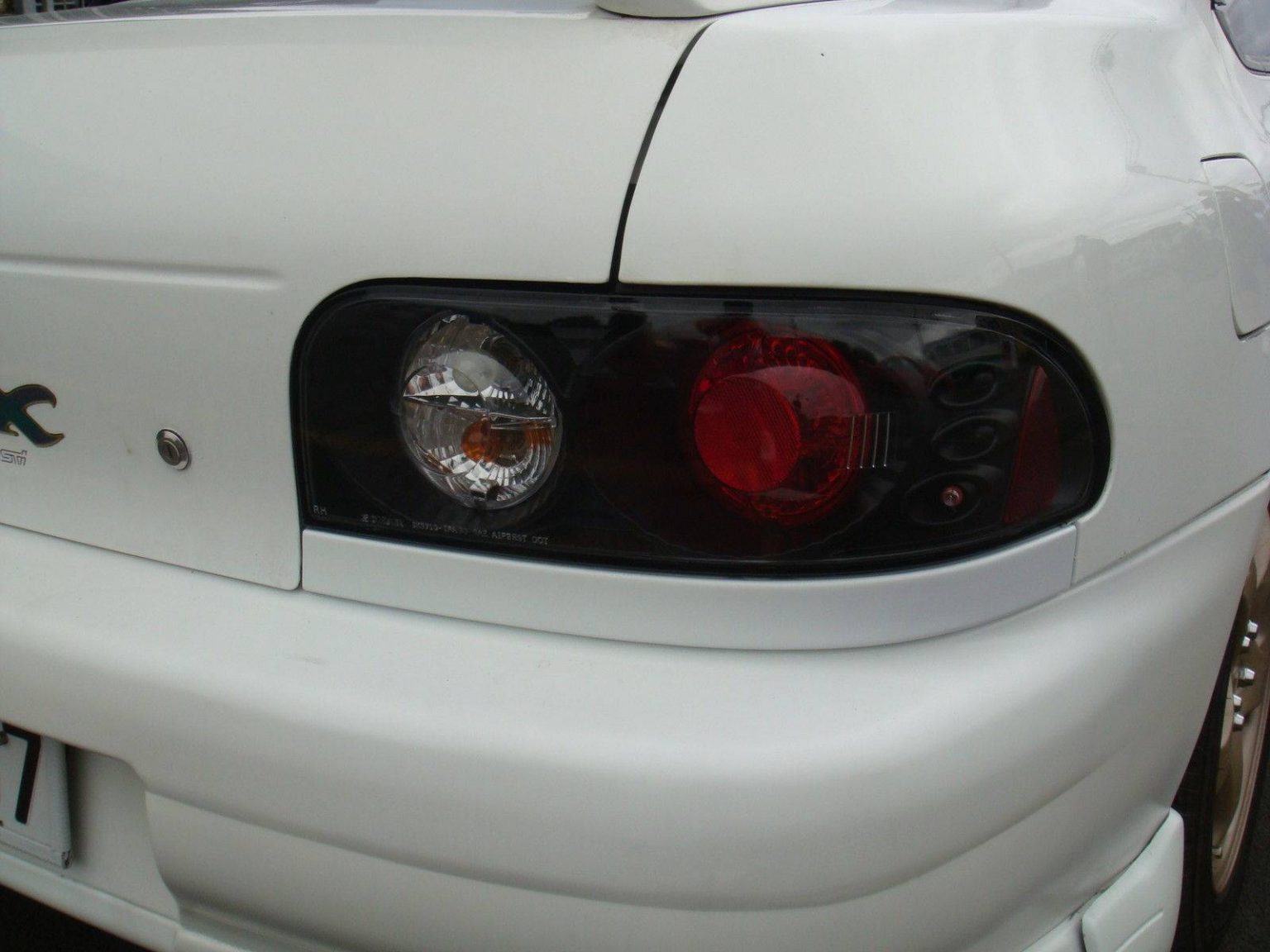 JDM Black Altezza Tail Lights for 9200 SUBARU Impreza Sedan GC8 WRX