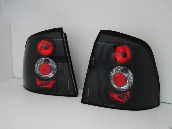 Black Altezza Tail Lights for 98-04 Holden Astra G TS 3D 5D Hatchback