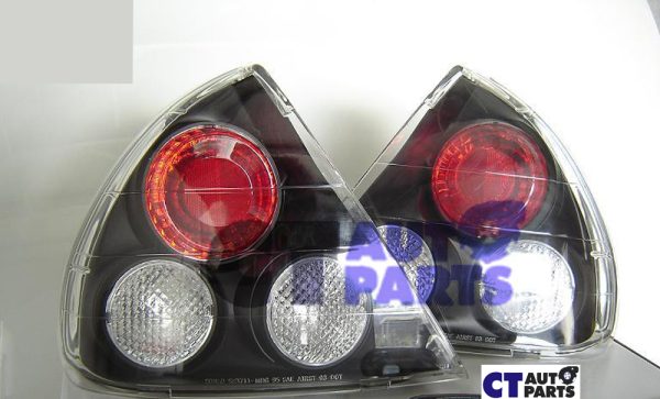 JDM Black Altezza Tail Lights for 95-00 Mitsubishi Lancer EVO 4 5 6 CE taillights