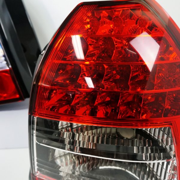 JDM Clear Red LED Tail light for 9601 Honda Civic EK Hatch Vti CT