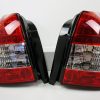 JDM Clear Red LED Tail light for 96-01 Honda Civic EK Hatch Vti PRE ORDER for Harvey-8099