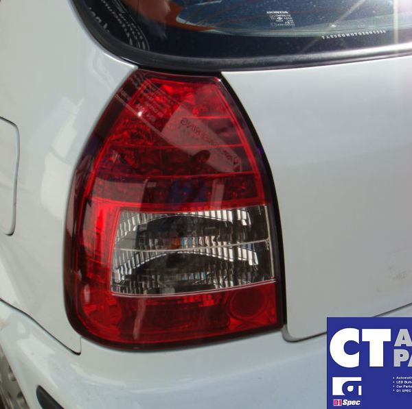 JDM Clear Red LED Tail light for 9601 Honda Civic EK Hatch Vti CT