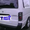 JDM Black Altezza Tail Lights for 89-03 Toyota Hiace Van-4684