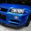 Clear Front Bumper lights Front Signal Lights for 99-02 NISSAN SKYLINE R34 GTR GTT-0