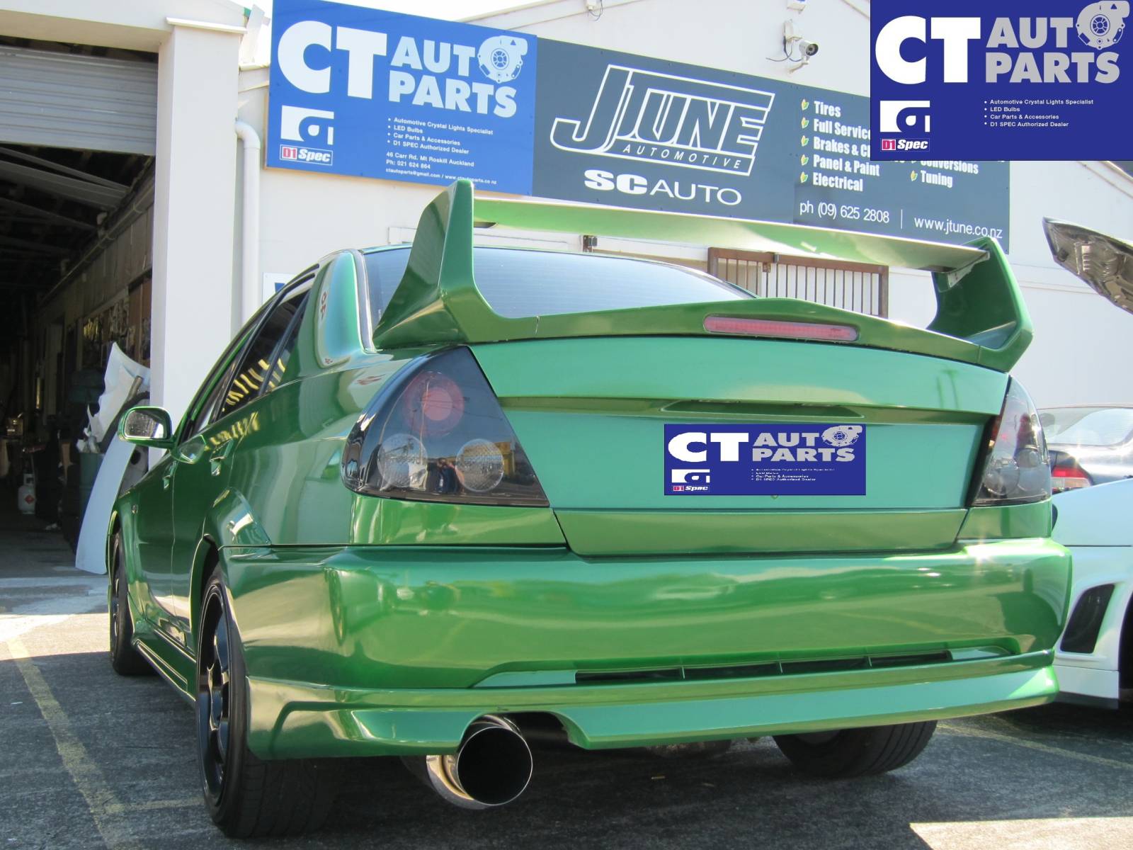 Smoked Tint Altezza Tail Lights for 9500 Mitsubishi Lancer EVO 4 5 6