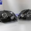 Black LED Angle Eye Projector Headlights for 96-01 Honda Prelude VTIR VTIS TYPE S-0