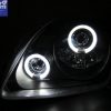 Black LED Angle Eye Projector Headlights for 96-01 Honda Prelude VTIR VTIS TYPE S-578