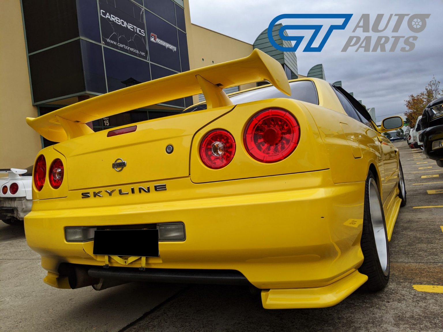 Clear Red LED Tail light for 9802 Nissan Skyline R34 GTR GTT RB CT