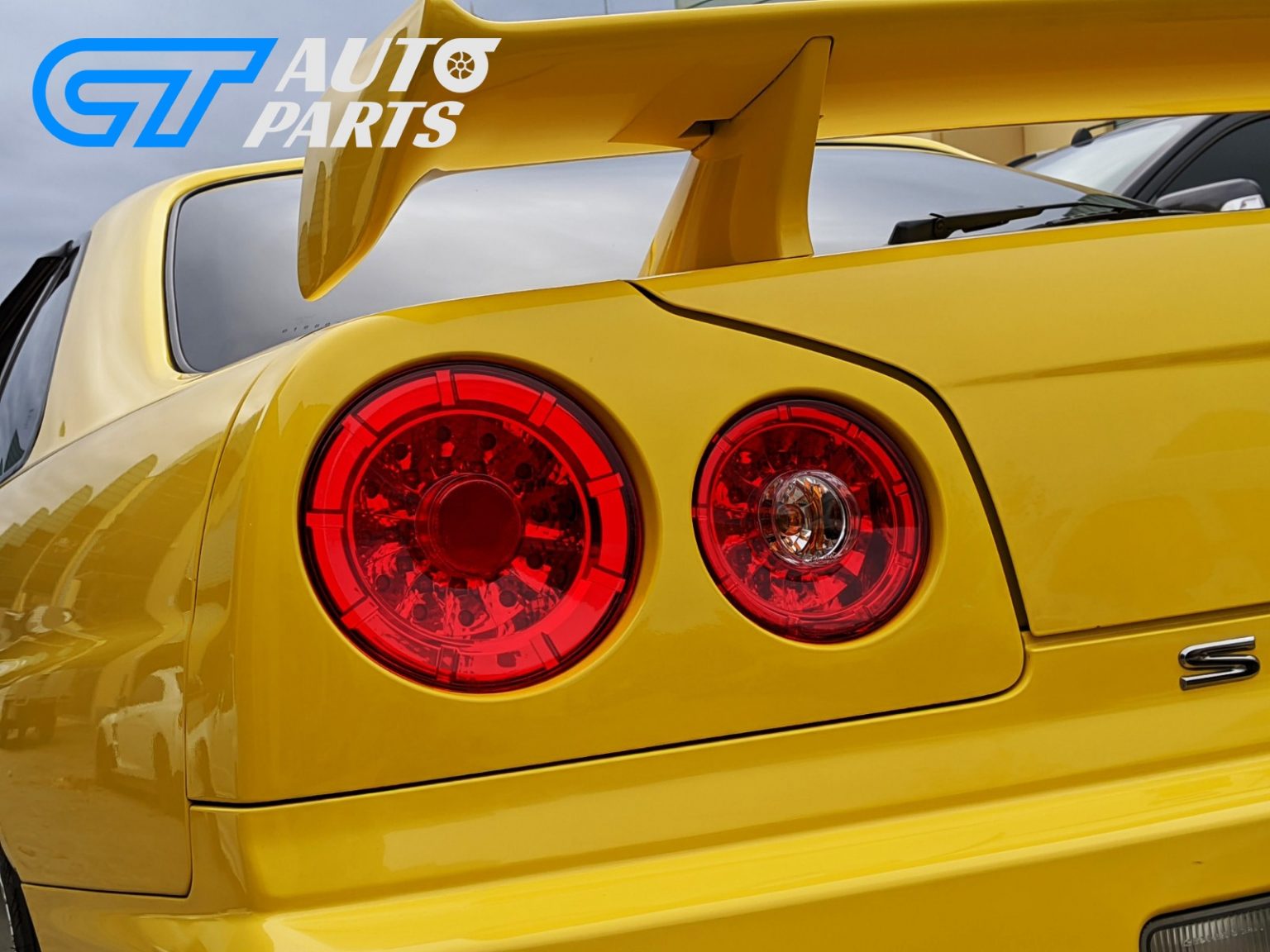 Clear Red LED Tail light for 9802 Nissan Skyline R34 GTR GTT RB CT
