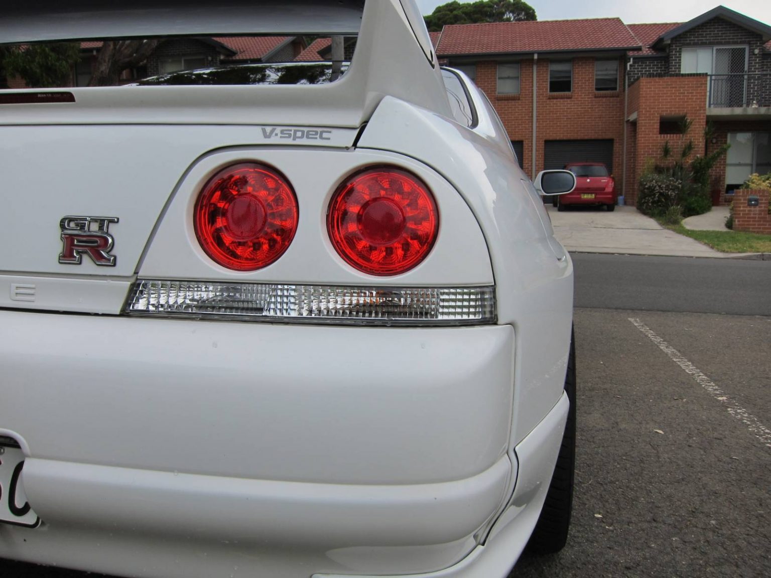 Clear Red LED Tail Lights for 9598 Nissan Skyline R33 GTR GTST GTS25T