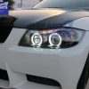 Black CCFL Angle Eye Projector Headlight for 05-08 BMW E90 Sedan 320i 323i 325i 335I 330i M3-0