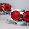 Clear Red LED Tail Lights for 95-98 Nissan Skyline R33 GTR GTST GTS25T RB-2975