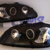 Black LED Angle Eye Projector Headlights for 96-98 Honda CIVIC EK VTIR VTIS -4489