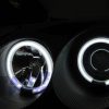 Black LED Angle Eye Projector Headlights for 96-98 Honda CIVIC EK VTIR VTIS -4486