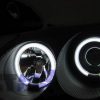 Black LED Angle Eye Projector Headlights for 96-98 Honda CIVIC EK VTIR VTIS -4485