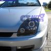 Black LED Angle Eye Projector Headlights for 96-01 Honda Prelude VTIR VTIS TYPE S-580