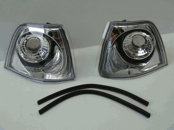 Clear Front Corner Indicator Signal Lights for 91-98 BMW E36 4D Sedan 320i 330i