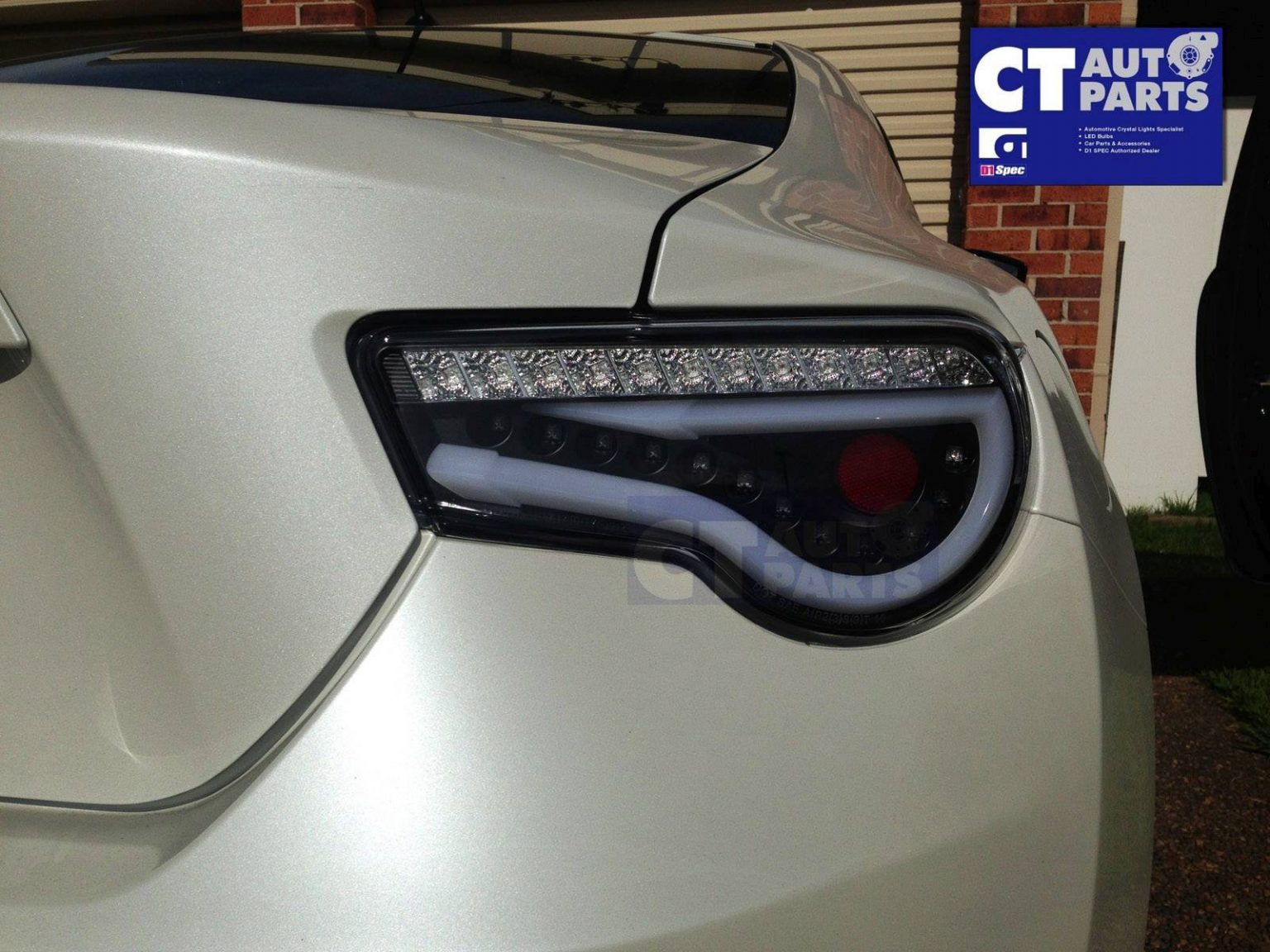 Black Full LED Sequential Tail lights for 1220 Toyota 86 GT GTS Subaru