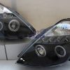 Black LED DRL & Angel Eyes Projector Head Lights Nissan 350Z Z33 03-05 Fairlady-0