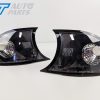 Black Corner Signal indicator light for 98-01 BMW E46 3 Series 2D Coupe -13026