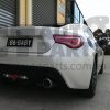 VALENTI Clear Red LED Tail light for Toyota 86 FT86 GTS Subaru BRZ ZN6 Dynamic Blinker -4117