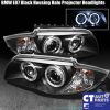 CCFL Projector HeadLight Black Head Lights Angel-Eye for 04-11 BMW E81 E82 E87 E88-1078