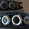 Black Angle Eye LED Projector Headlights for 92-00 SUBARU IMPREZA WRX GC-3288