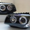CCFL Projector HeadLight Black Head Lights Angel-Eye for 04-11 BMW E81 E82 E87 E88-0