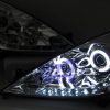 Clear CCFL LED DRL Projector Headlights for 08-11 Honda JAZZ FIT-1451