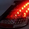 Clear Red Full LED Tail Lights for 11-15 Suzuki Swift FZ GA GLX GL CLASSIC SPORTS JY-1323