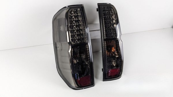 Smoke Black LED Tail lights for 2005-2014 Nissan Navara & Frontier D40 ST-X RX UTE taillights