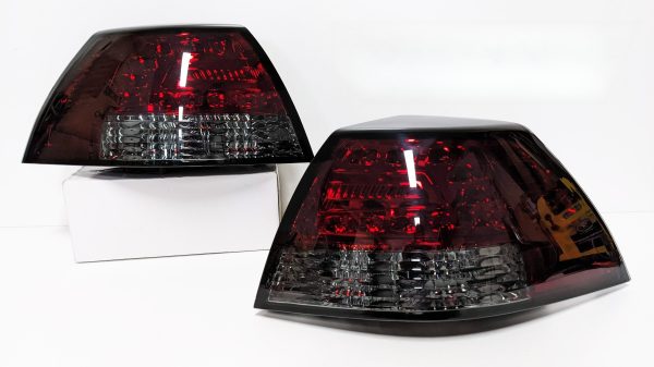 Smoke Red LED Tail Lights for 06-13 Holden Commodore VE Sedan Omega SV6 SS-V Lumina taillights