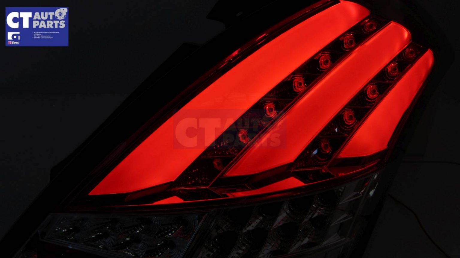 Clear Red Full LED Tail Lights for 1115 Suzuki Swift FZ GA GLX GL