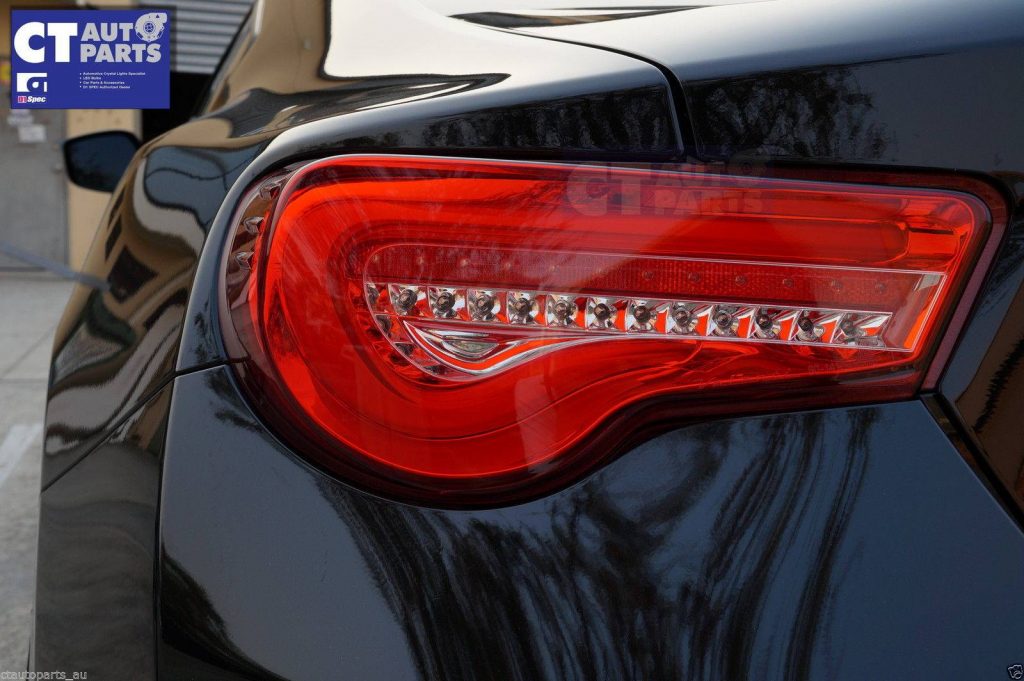 VALENTI Red LED Sequential Tail lights for Toyota FT86 GT GTS Subaru BRZ ZN6-4073
