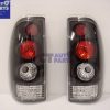 Black Altezza Tail Lights for Ford Falcon BA BF UTE TURBO XR6 XR8-1721