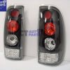Black Altezza Tail Lights for Ford Falcon BA BF UTE TURBO XR6 XR8-1723